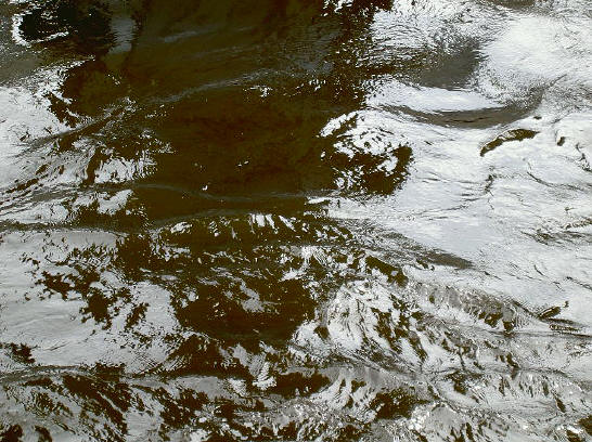 bewegend water...