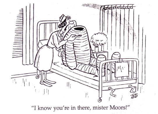 ik weet dat u daar in zit, meneer moors...