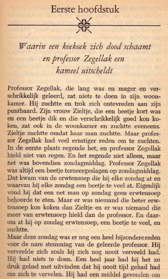 eerste bladzijde