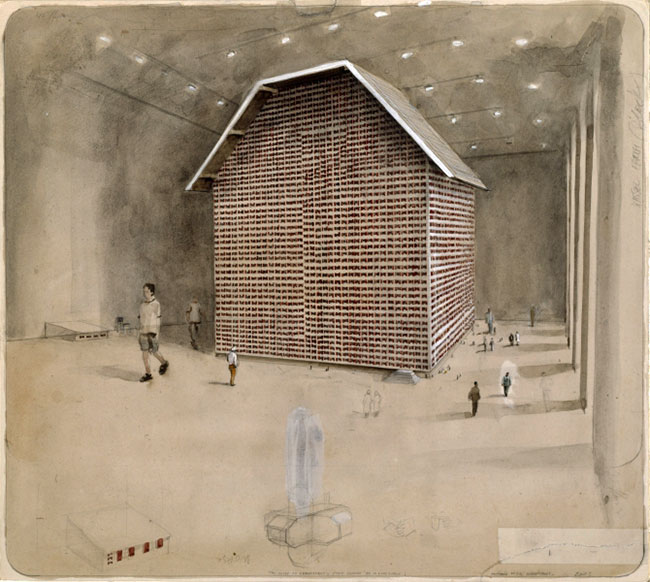 Michaël Borremans - The House of Opportunity (The Chance of a Lifetime) Kassel Earth (Blockx) 2003