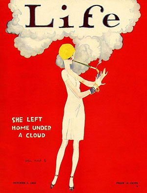 she left home under a cloud...