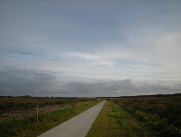 door de groene polders...