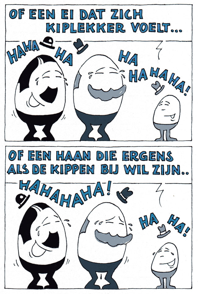 kiplekker...