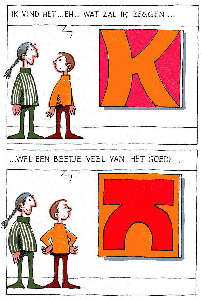 een beetje veel van het goede...
