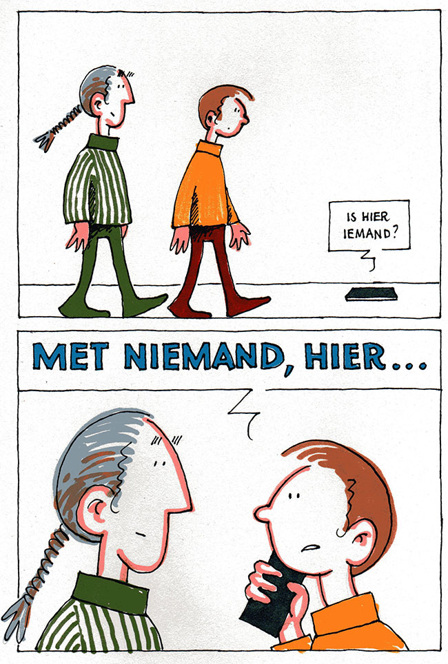 is hier iemand?