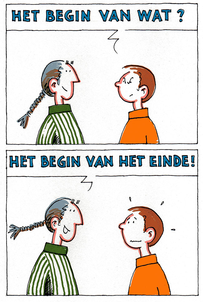 van het einde...
