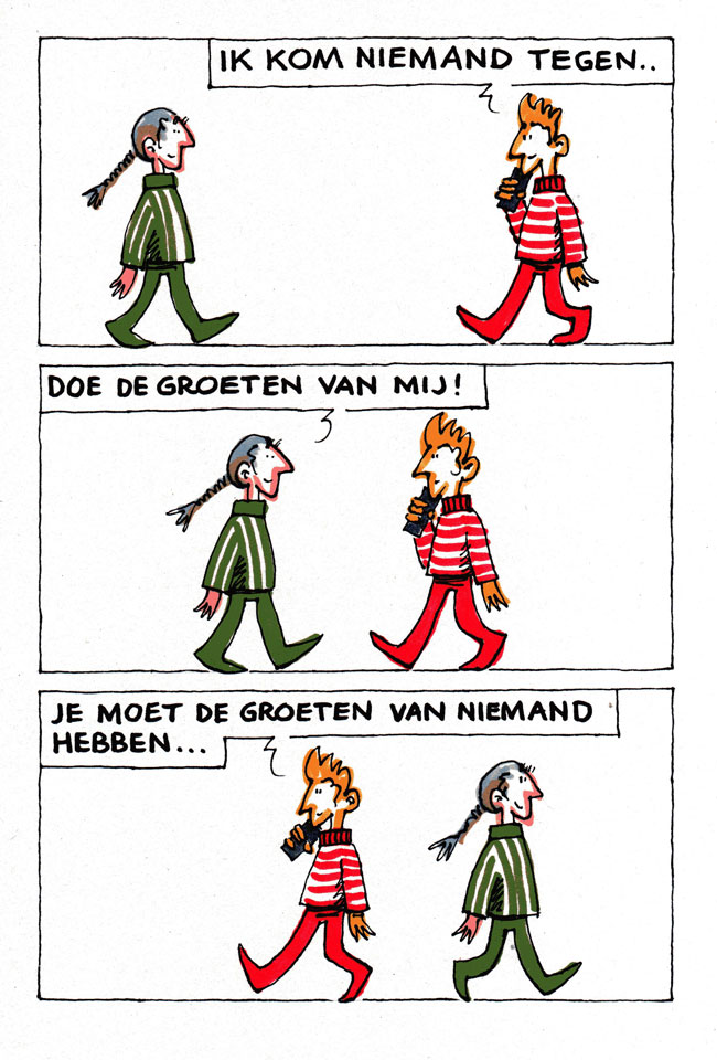 niemand...