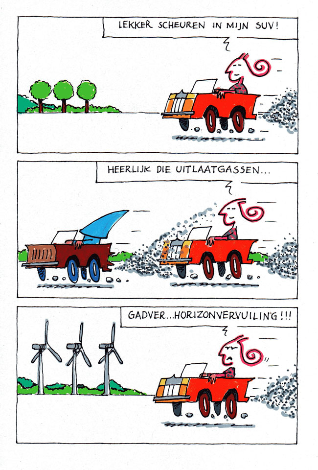 horizonvervuiling...