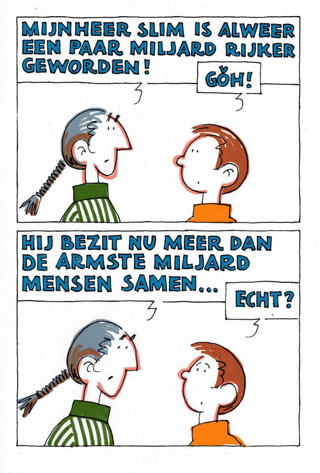 slims rijkdom...
