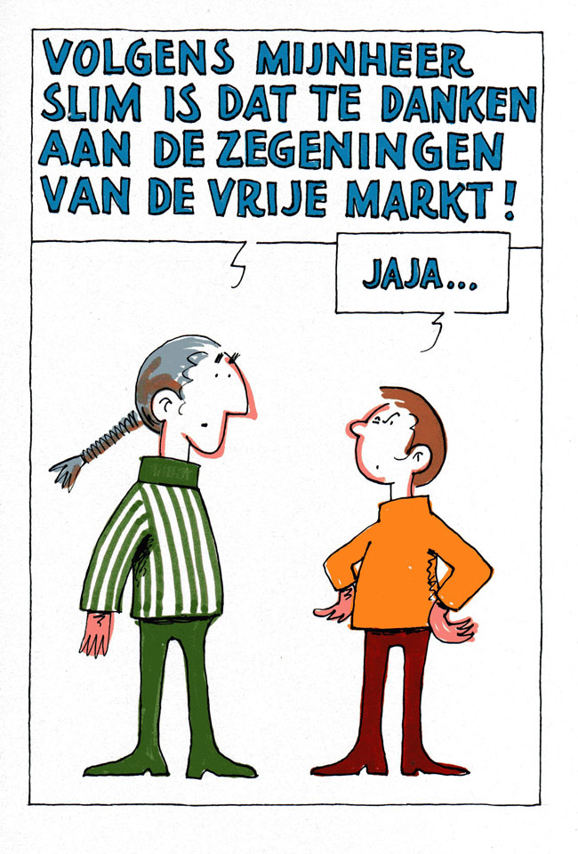 de vrije markt...