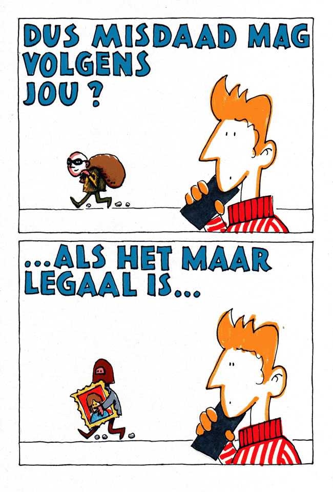 de mobiele beller...