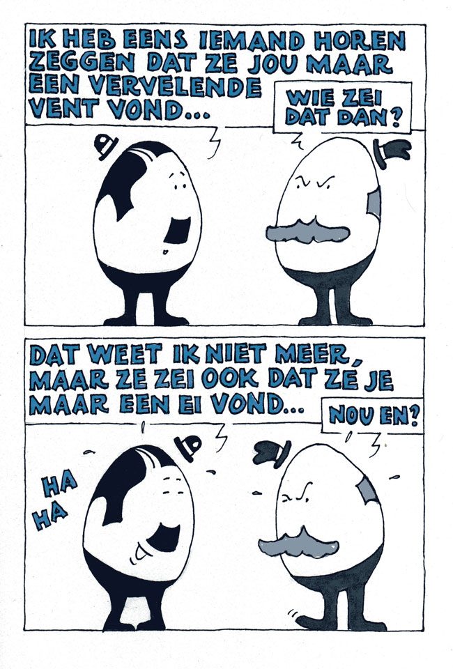 een ei...