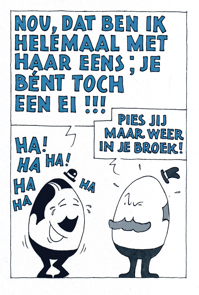 eierenhumor...