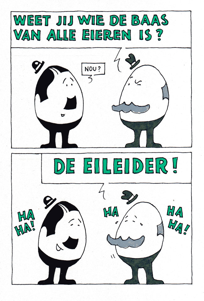 eierenhumor...