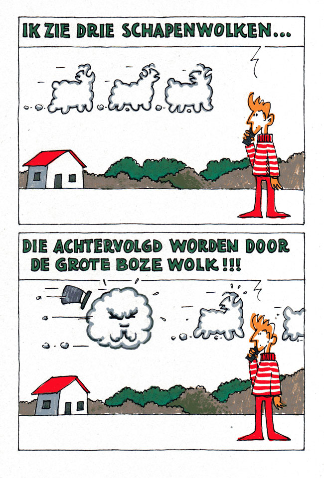 de grote boze wolk...