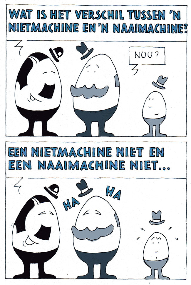 de klassieke nietmachinegrap...