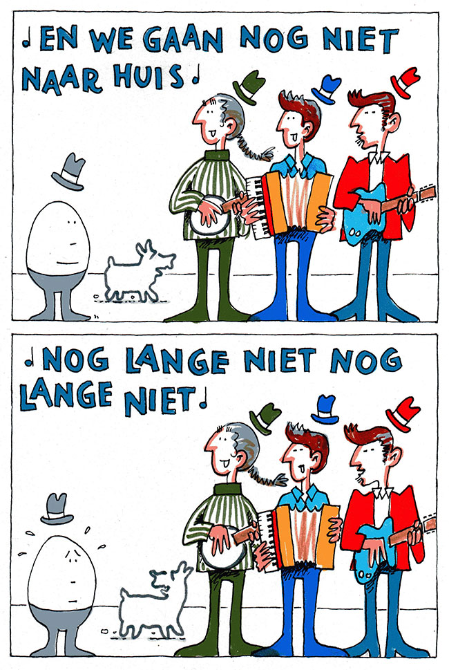 en we gaan nog niet naar huis...