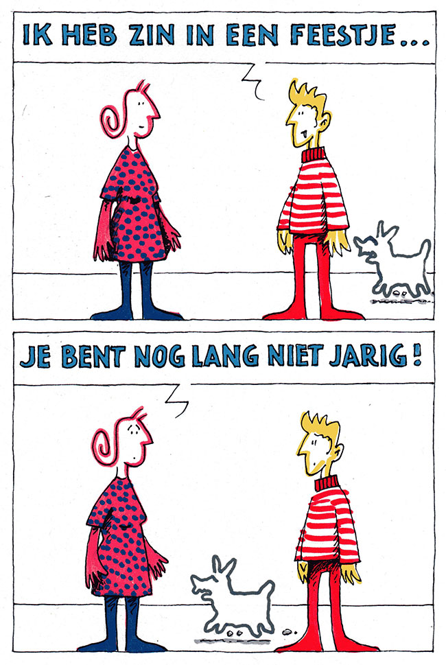 zin in een feestje...