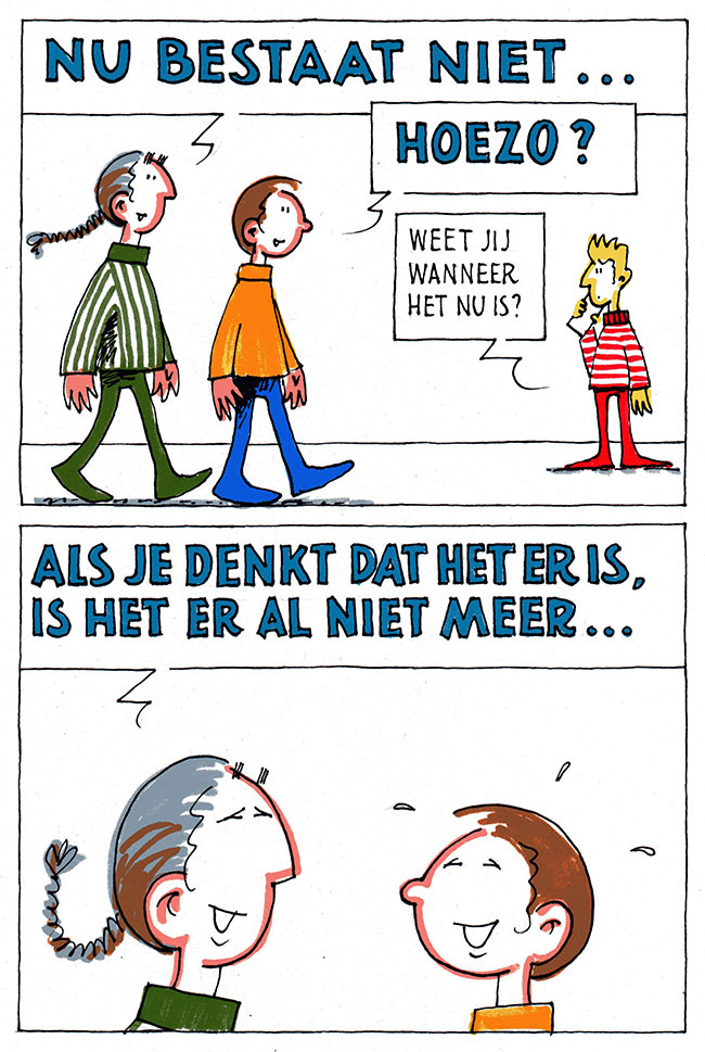 nu bestaat niet...