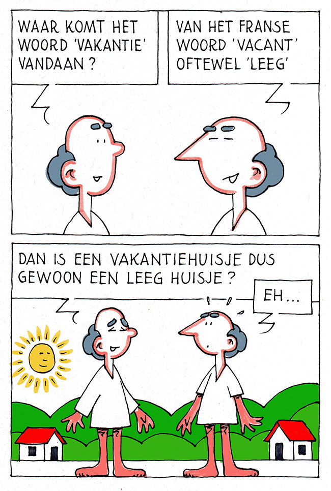 waar komt het woord vakantie vandaan?