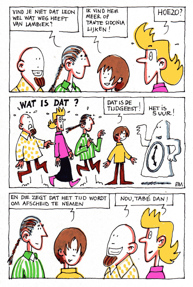de tijdgeest...