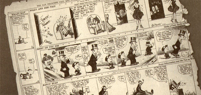 strippagina in the san francisco call in 1916