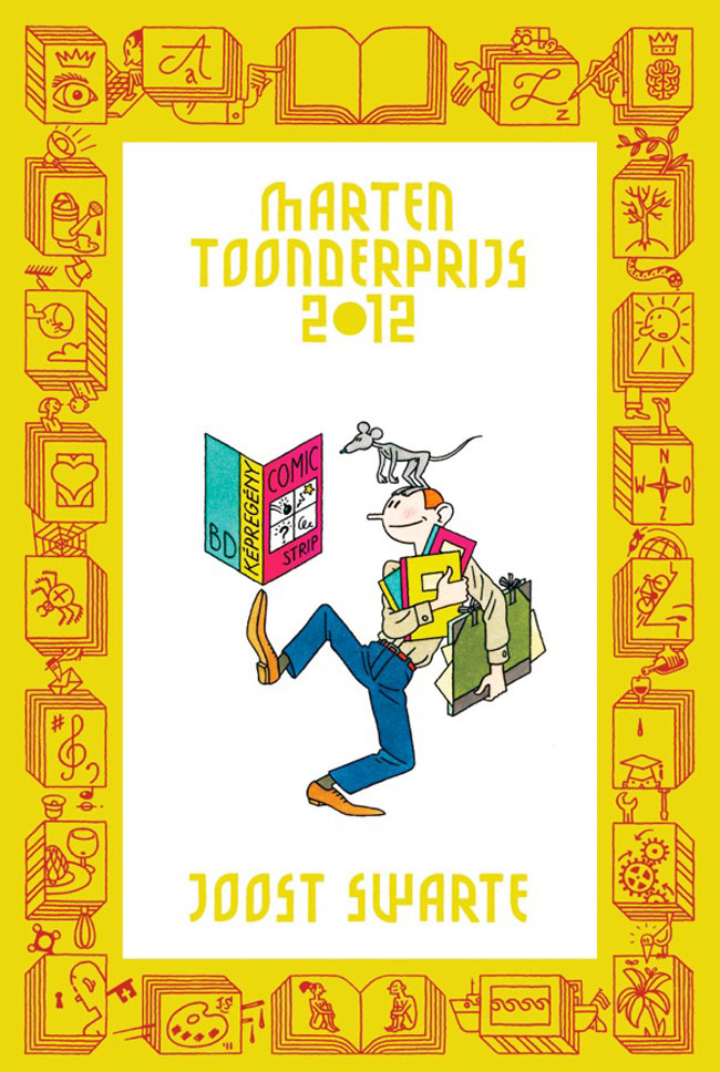 de door Swarte getekende uitnodiging...