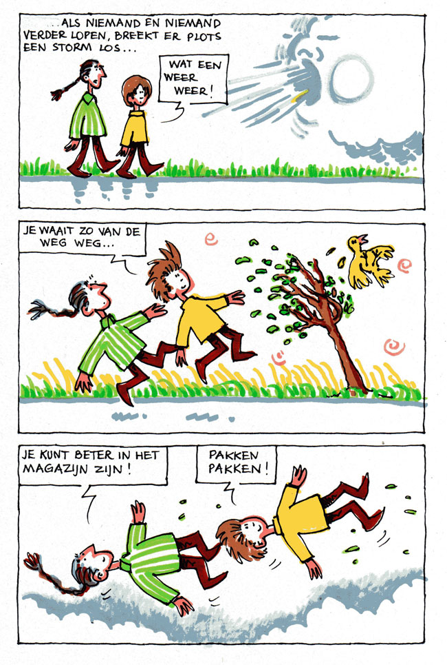 wat een weer weer...