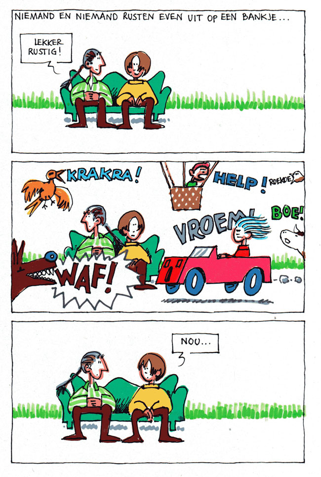 lekker rustig...