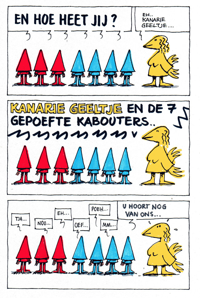 kanarie geeltje...
