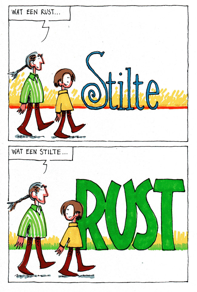 rust en stilte...