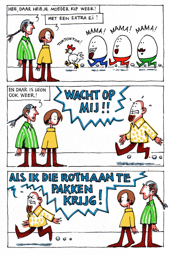 de eitjes van leon...