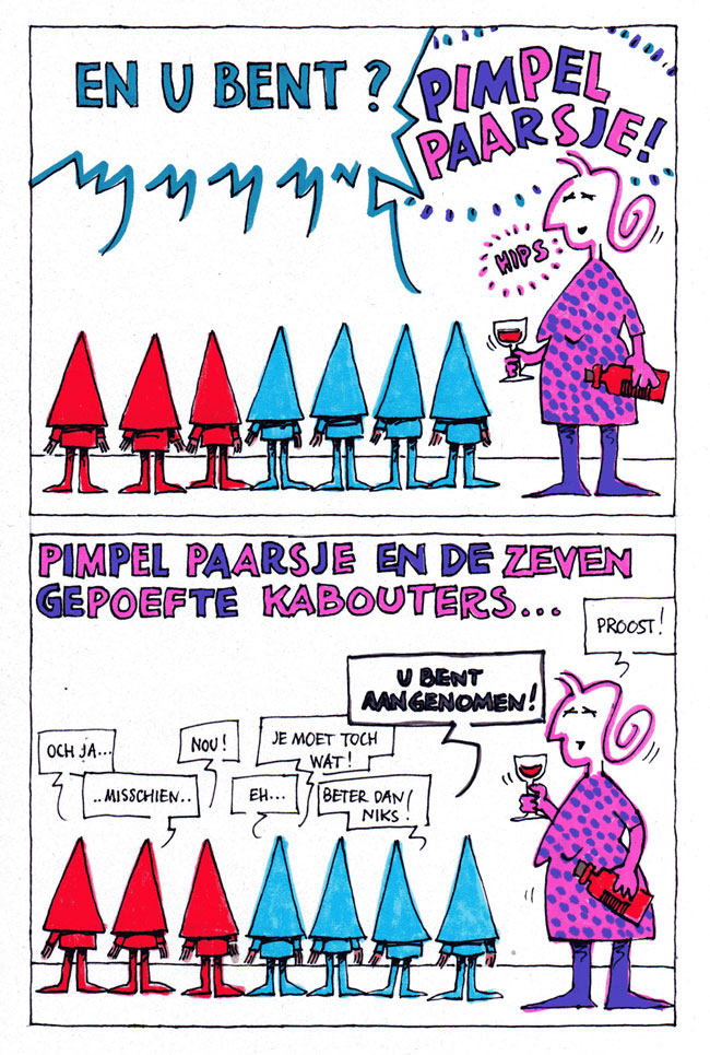 pimpel paarsje...