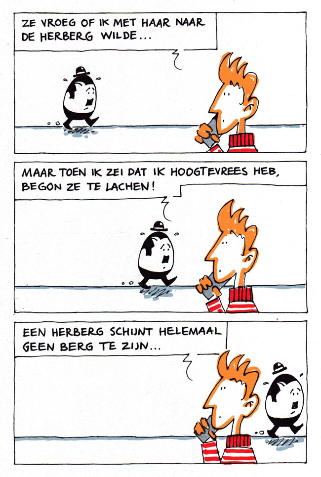 herberg en hoogtevrees...