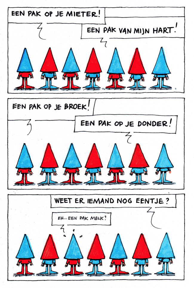 een pak...