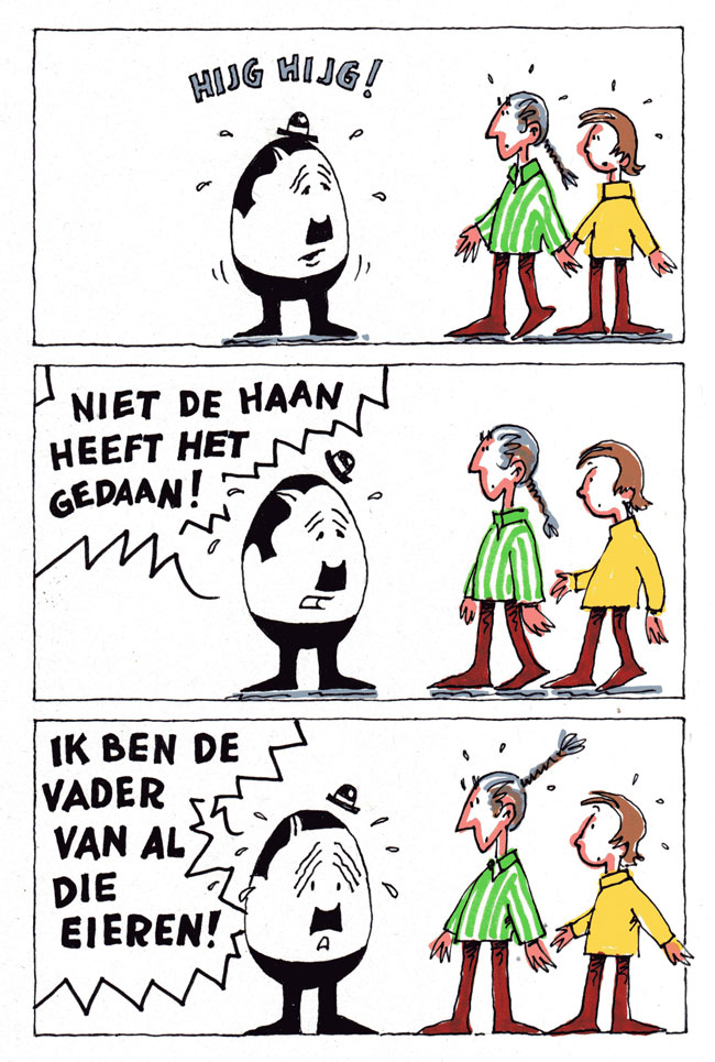het ei...