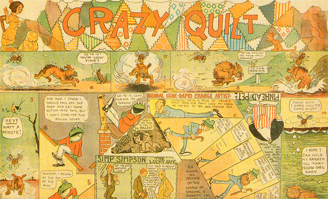 crazy quilt...