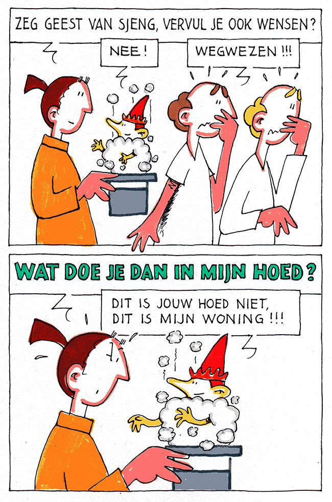 dit is jouw hoed niet, dit is mijn woning...