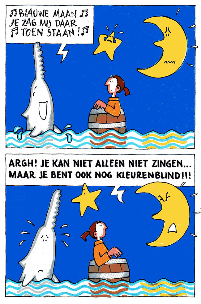 blauwe maan....