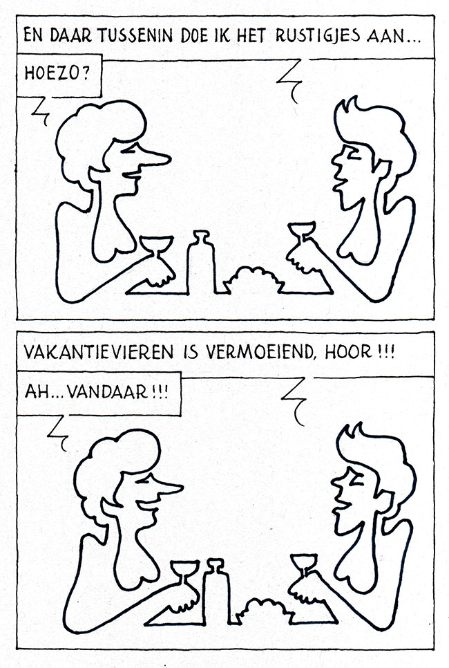 en tussendoor...
