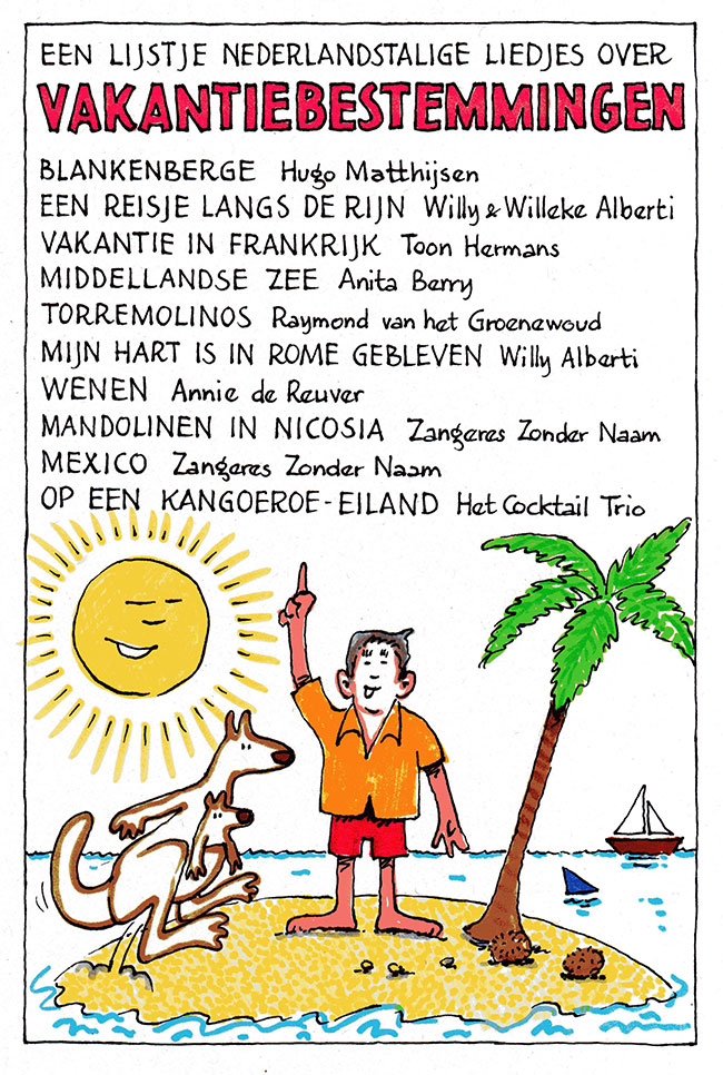 vakantiebestemmingen