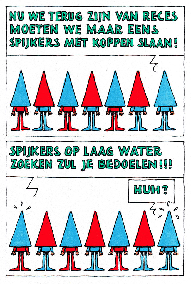 spijkers...