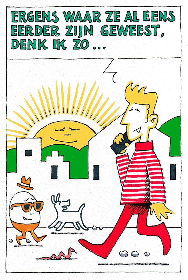 ergens...