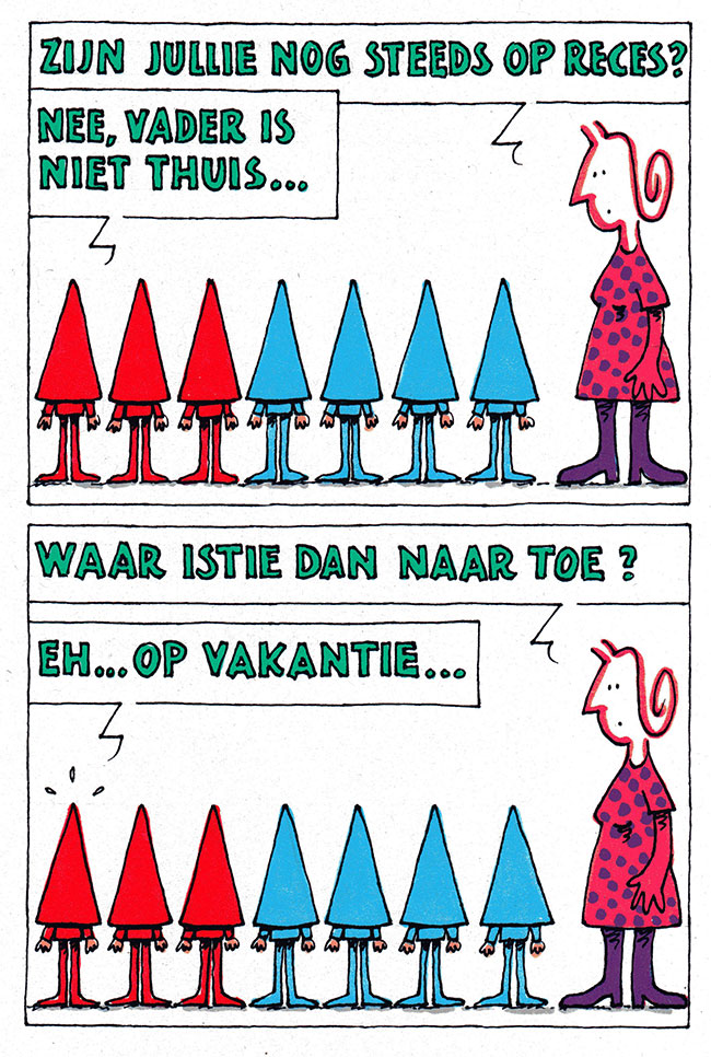 nog steeds op reces?