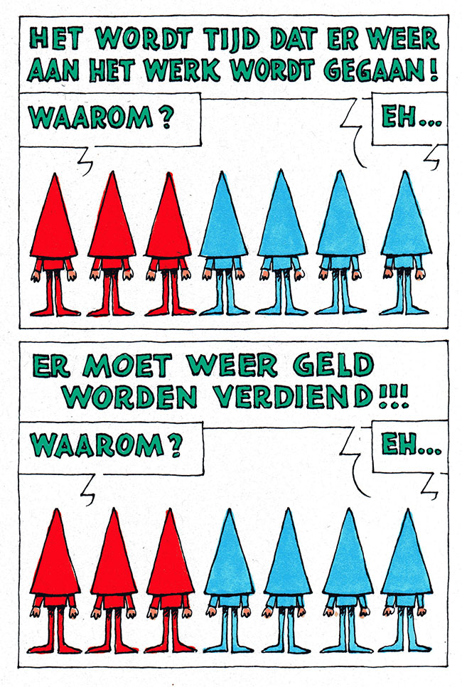 aan het werk!