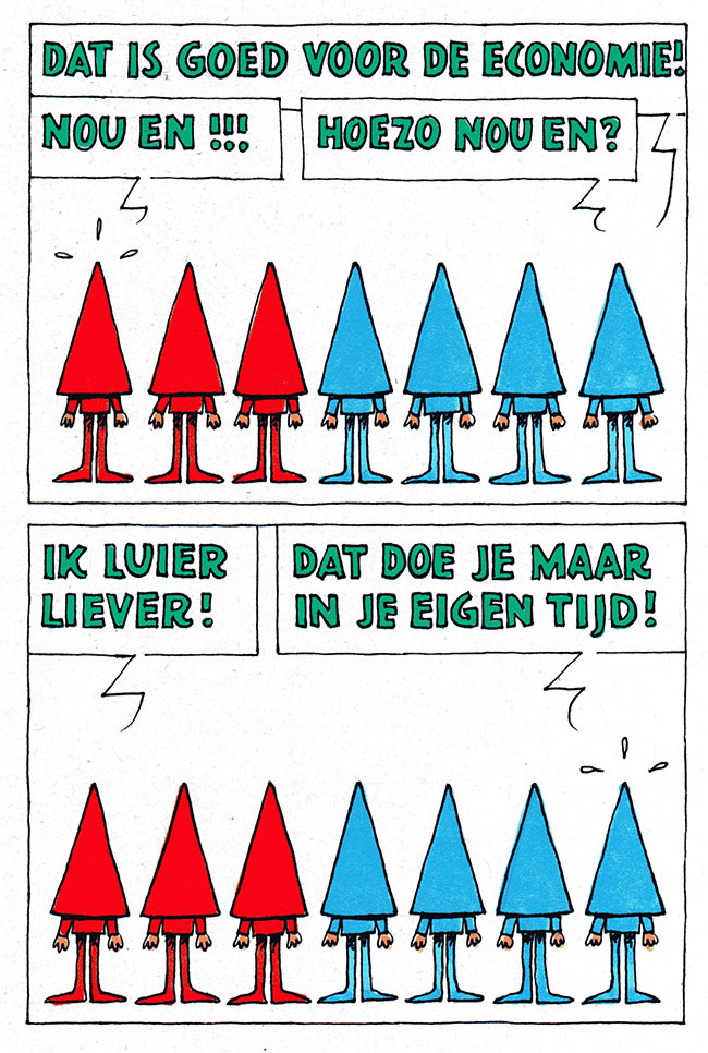 ik luier liever...