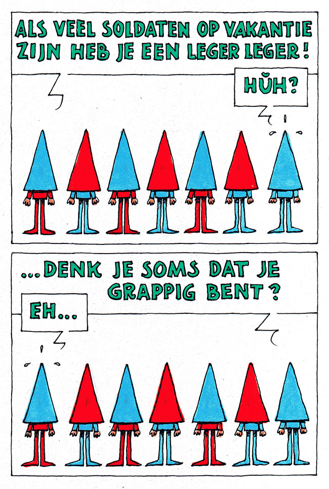 een leger leger...