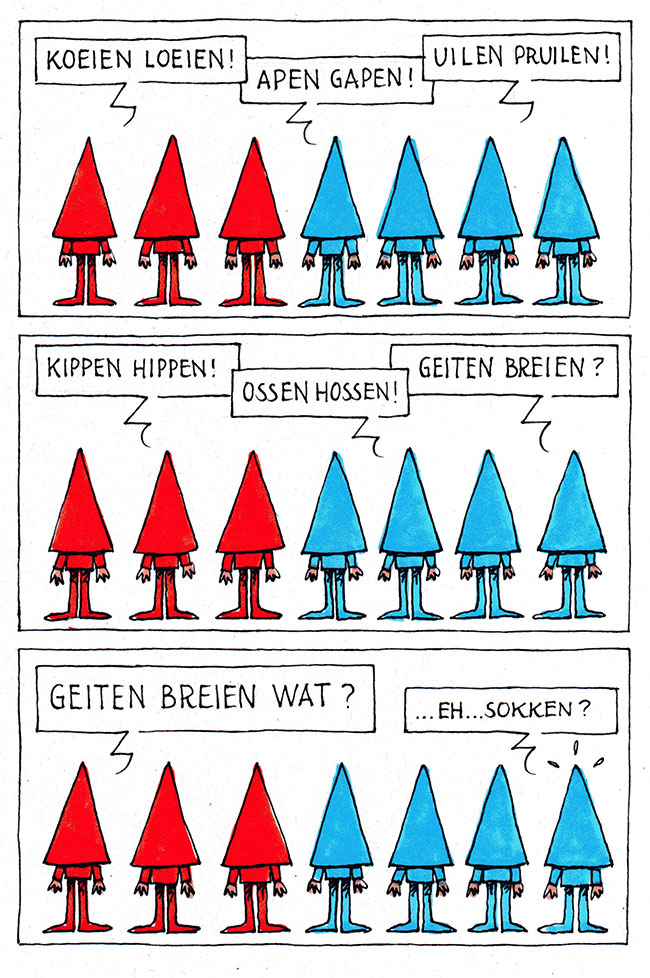 geiten breien...