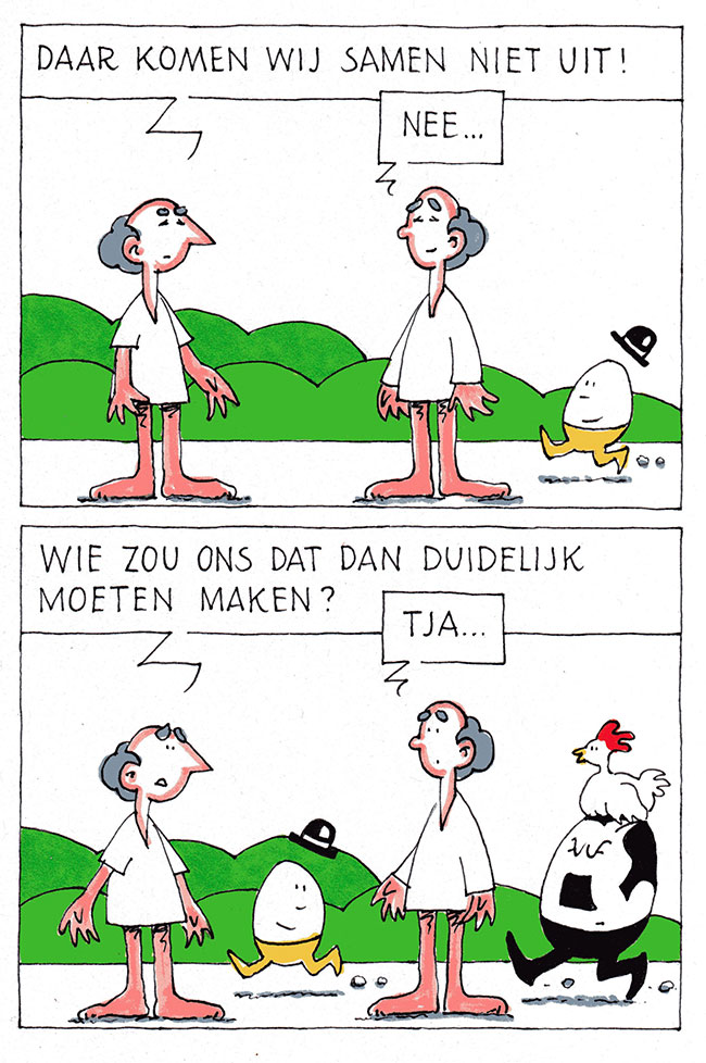 daar komen we samen niet uit...