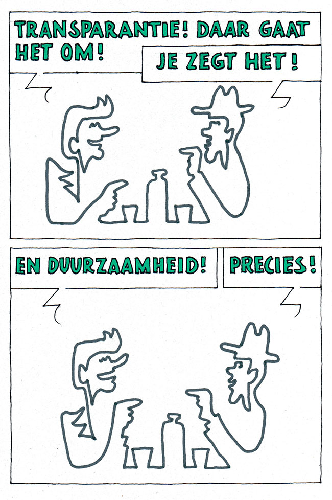 transparantie en duurzaamheid...